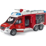 bruder Mercedes Benz Sprinter brandweer commandowagen met licht en geluid Modelvoertuig 02680