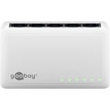 goobay 5-poort Gigabit Ethernet Switch Wit