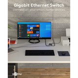 goobay 5-poort Gigabit Ethernet Switch Wit