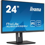 iiyama Prolite XUB2493QSU-B5 24" monitor Zwart, HDMI, DisplayPort, USB, Audio