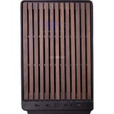 ALTERNATE Thunderstorm SFF Ryzen 7 – RX 9070 XT Limited Edition gaming pc Zwart/houtkleur | R7 9800X3D | RX 9070 XT | 32 GB | 2 TB SSD
