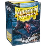 Asmodee Dragon Shield sleeves: Matte black 100 stuks