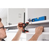 BESSEY Eénhands tafelklem EZR15-6SET lijmklem Zwart/rood, 2 stuks