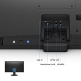BenQ 27" monitor Zwart, 1x DisplayPort, 1x HDMI, 1x USB-C, 144 Hz