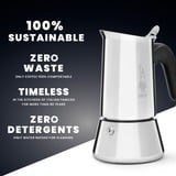 Bialetti Venus 1683 espressomachine Zilver, 6-kops