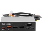 Chieftec CardReader CRD-908H kaartlezer Zwart