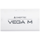 Chieftec Vega M White PPG-1000-C modulaire 1000 watt voeding  Wit, 1x 12V-2x6, 4x PCIe