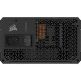 Corsair RM1000e (2025), 1000 Watt voeding  Zwart, 2x 12VHPWR, 2x PCIe, Kabel-Management