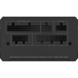 Corsair RM1000e (2025), 1000 Watt voeding  Zwart, 2x 12VHPWR, 2x PCIe, Kabel-Management