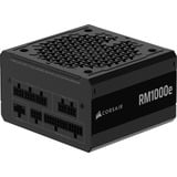 Corsair RM1000e (2025) modulaire 1000 watt voeding  Zwart, 2x 12V-2x6, 2x PCIe
