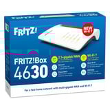 FRITZ! Box 4630 Edition International router Wit/rood, Mesh Wi-Fi, 2.5 GBit/s
