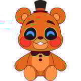  Five Nights at Freddy's Plush Figure Toy Freddy 22 cm Pluchenspeelgoed 