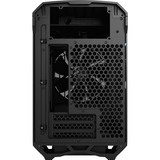 Fractal Design Torrent Nano Black TG Dark Tint midi tower behuizing Zwart | 2x USB-A | 1x USB-C | Tempered Glass