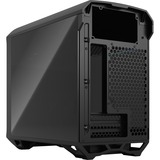 Fractal Design Torrent Nano Black TG Dark Tint midi tower behuizing Zwart | 2x USB-A | 1x USB-C | Tempered Glass