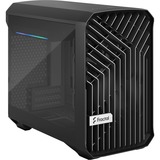 Fractal Design Torrent Nano Black TG Dark Tint tower-behuizing Zwart, Window-kit