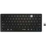 Kensington Multi-Device Dual Wireless Compact Keyboard, toetsenbord Zwart, US lay-out, Scissor