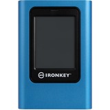 Kingston IronKey Vault Privacy 80 480 GB externe SSD Blauw/zwart, IKVP80ES/480G, USB-C