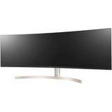 LG 49WL95C-W 49" Curved Monitor Wit/zwart, 2x HMI, DisplayPort, UWQHD, AH-IPS, 32:9 formaat