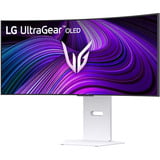 LG UltraGear 34GX90SA-W 34" Curved UltraWide gaming monitor Wit, 2x HDMI, DisplayPort, 2x USB-A, USB-C, RJ-45, 240 Hz