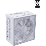 Lian Li SX Platinum modulaire 850 watt voeding  Wit, 1x 12V-2x6, 3x PCIe, 4x PCIe, Kabelmanagement