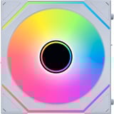 Lian Li UNI FAN SL-INFINITY 120 Wireless Reversed Blade RGB case fans Wit, 3 stuks, 120 x 122 x 25 mm, PWM