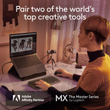 Logitech MX Keys Mini For Mac, toetsenbord Grijs/zwart, US-International, Bluetooth Low Energy