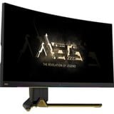 MSI MEG 342C QD-OLED 34.18" Curved UltraWide gaming monitor Zwart/goud, 2x HDMI, DisplayPort, 4x USB-A, USB-B, USB-C, 175 Hz