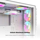 Montech HP140 ARGB PWM 3 in 1 Pack case fans Wit, 3 stuks, 140 x 140 x 25 mm