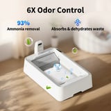 PETKIT Crystal Litter Set, 4 stuks (C01) voor Purobot Crystal Duo