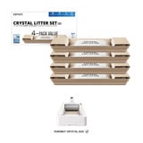 PETKIT Crystal Litter Set, 4 stuks (C01) voor Purobot Crystal Duo