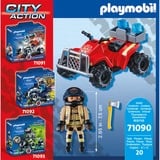 PLAYMOBIL City Action - Brandweer - Speed Quad Constructiespeelgoed 71090