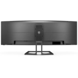 Philips 498P9Z/00 49" Curved UltraWide monitor Zwart, 165 Hz, Dual QHD, DisplayPort, HDMI, USB, Audio