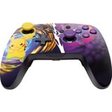 PowerA Enhanced Wireless Controller for Nintendo Switch - Pikachu vs. Gengar Geel/donkerpaars