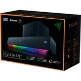 Razer Leviathan V2 soundbar Zwart, Bluetooth, USB, RGB