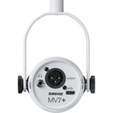 SHURE MV7+ Podcastmicrofoon Wit