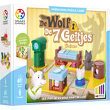 SmartGames De Wolf & De 7 Geitjes Leerspel Nederlands, 1 speler, Vanaf 3 tot 7 jaar, 48 opdrachten