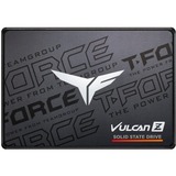 Team Group VULCAN Z 256 GB SSD Zwart/grijs, T253TZ256G0C101, SATA 6 Gb/s