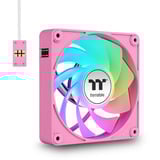 Thermaltake CT120 EX Reverse ARGB Sync PC Cooling Fan Pink (3-Fan Pack) case fans Pink, 3 stuks, 120 x 120 x 25 mm, PWM