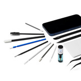 iFixit Precision Cleaning Kit gereedschapsset Zwart/blauw