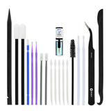 iFixit Precision Cleaning Kit gereedschapsset Zwart/blauw