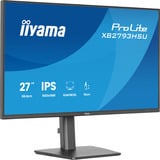 iiyama ProLite XB2793HSU-B1 27" monitor Zwart (mat), 120Hz, HDMI, DisplayPort, USB, Audio