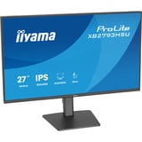iiyama ProLite XB2793HSU-B1 27" monitor Zwart (mat), 120Hz, HDMI, DisplayPort, USB, Audio