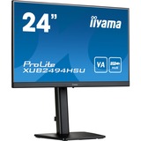 iiyama ProLite XUB2494HSU-B2 23.8" monitor Zwart, 75Hz, HDMI, DisplayPort, USB 3.0, Audio