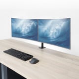 ACT Connectivity Essentials Monitorarm 32", 2 schermen Zwart