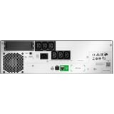 APC Smart-UPS Li-ion SMTL1500RMI3UC ups Zwart, 6x C13, Short Depth, Rackmount 3U, SmartConnect, 1500VA