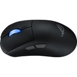 ASUS ROG Keris II Ace gaming muis Zwart, 100 - 42.000 dpi, USB, 2,4 GHz, Bluetooth 5.1, RGB leds