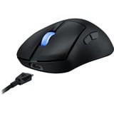 ASUS ROG Keris II Ace gaming muis Zwart, 100 - 42.000 dpi, USB, 2,4 GHz, Bluetooth 5.1, RGB leds