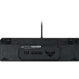 ASUS TUF Gaming K3 RGB gaming toetsenbord Gunmetal, US lay-out (QWERTY), Kailh Red, 100%