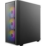 Antec AX65 ARGB midi tower behuizing Zwart | 3x USB-A | Tempered Glass