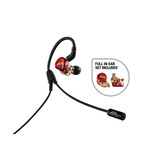 Antlion Kimura Solo in-ear oortjes Zwart/rood